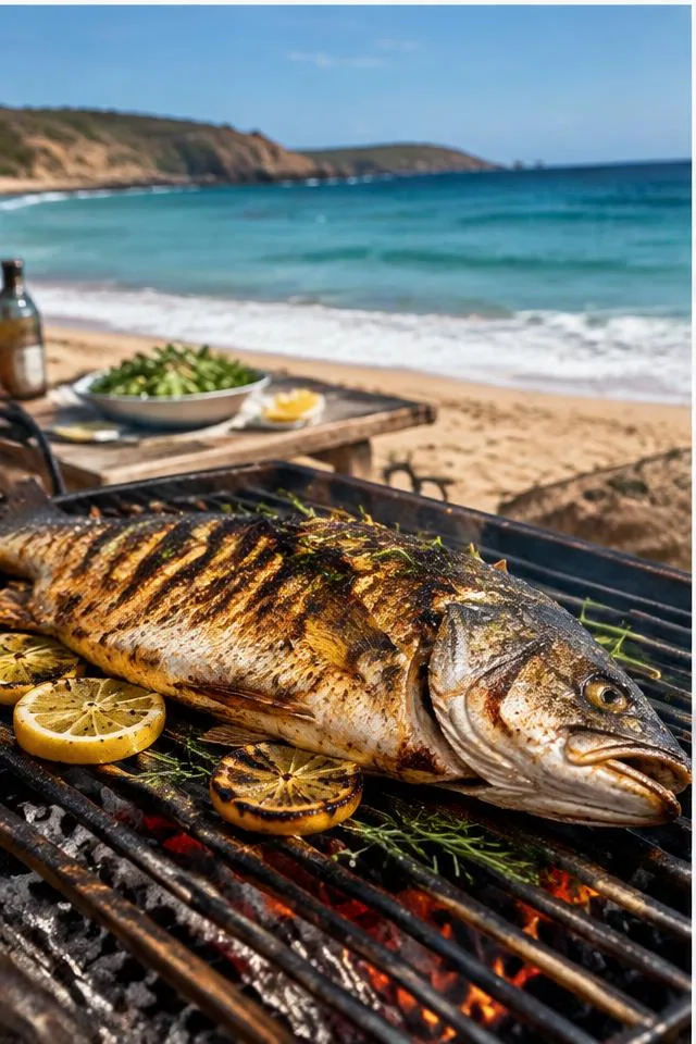 Barramundi a la parrilla — Sabores de Australia