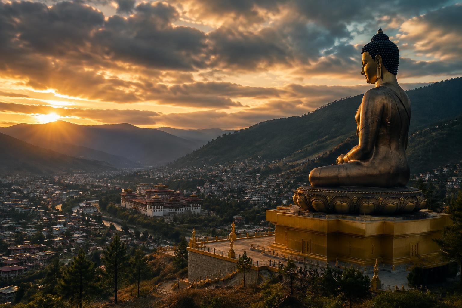 Paro (PBH) — Llegada a Paro y traslado a Thimphu