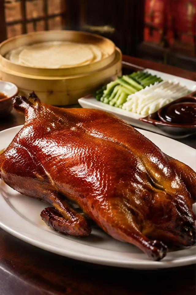 Pato laqueado de Pekín — Sabores de China