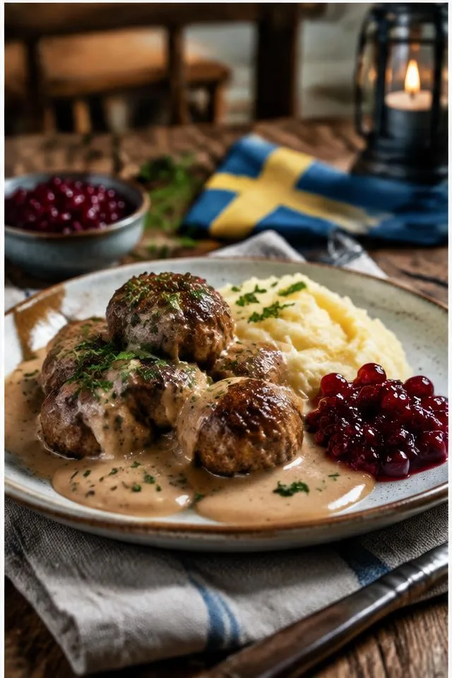Köttbullar — Sabores de Escandinavia