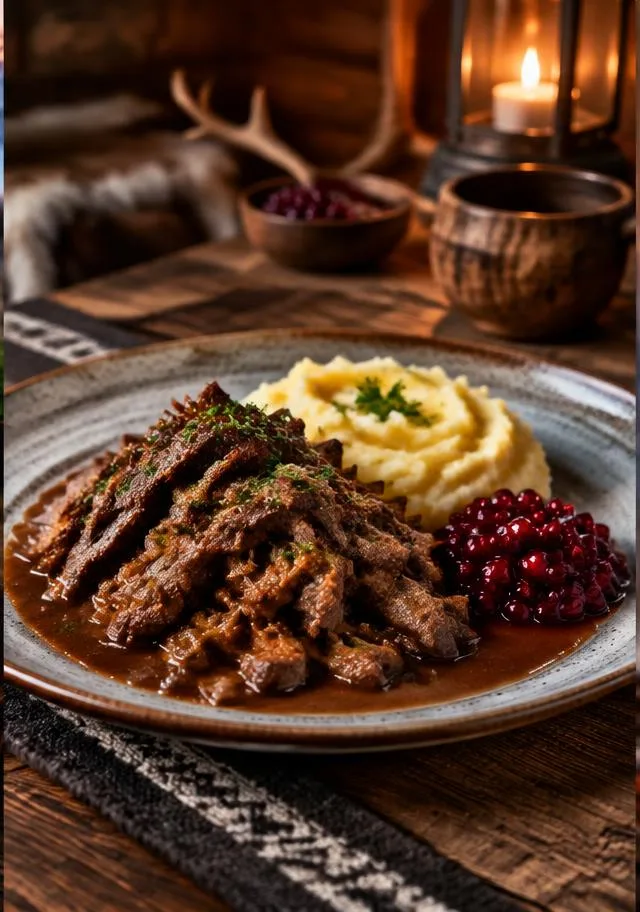 Poronkäristys — Sabores de Finlandia