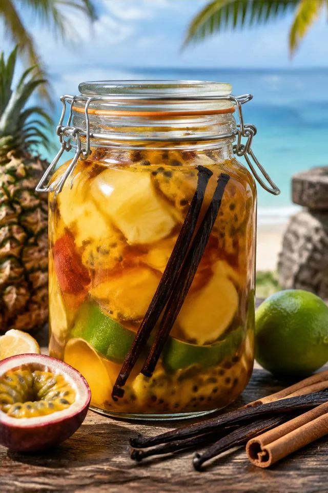 Rhum arrangé — Sabores de Madagascar