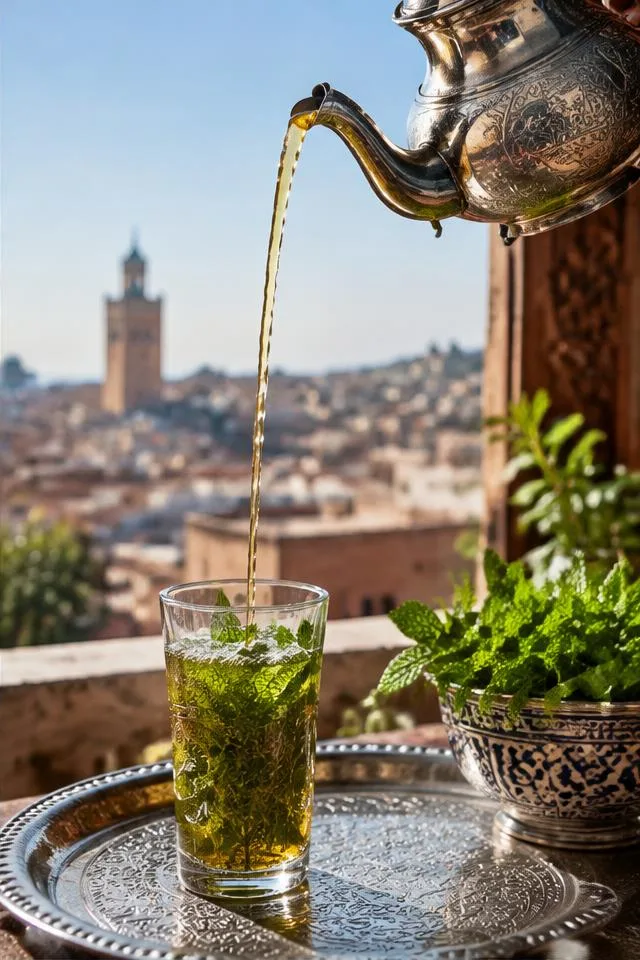 Té de menta — Sabores de Marruecos