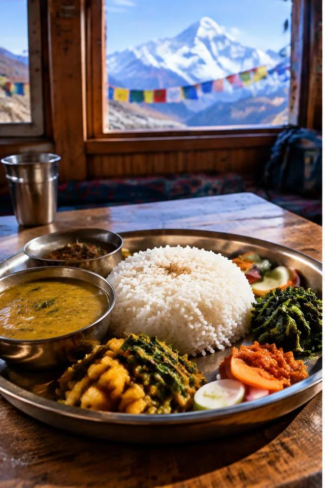 Dal bhat — Sabores de Nepal