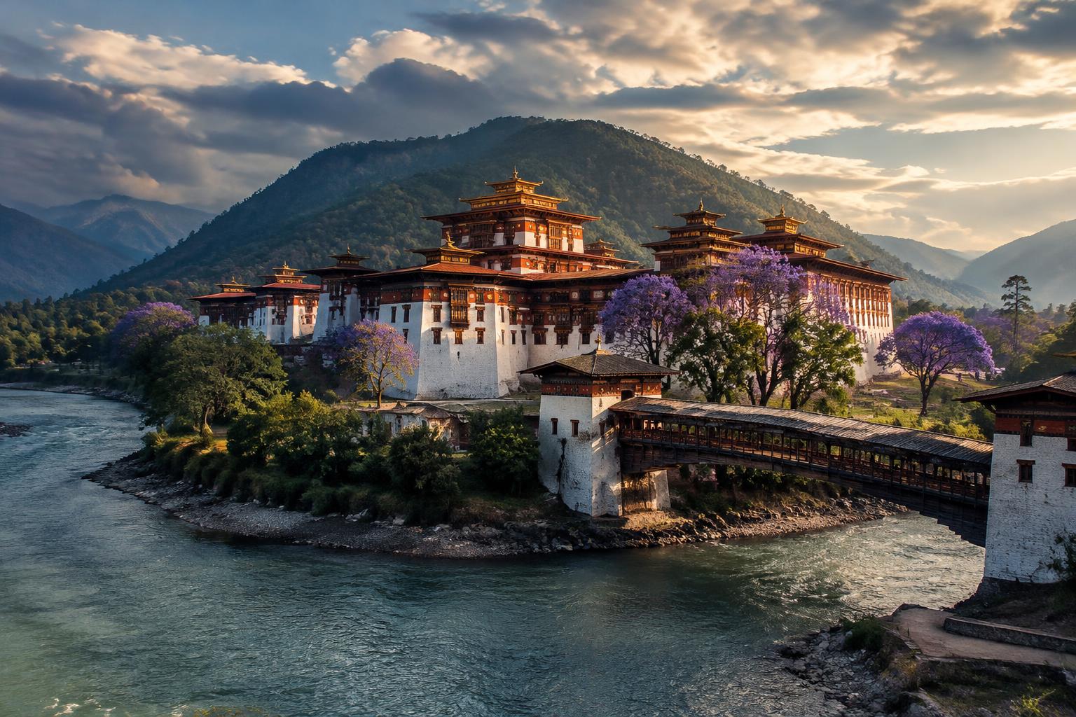 Punakha Dzong en Bután