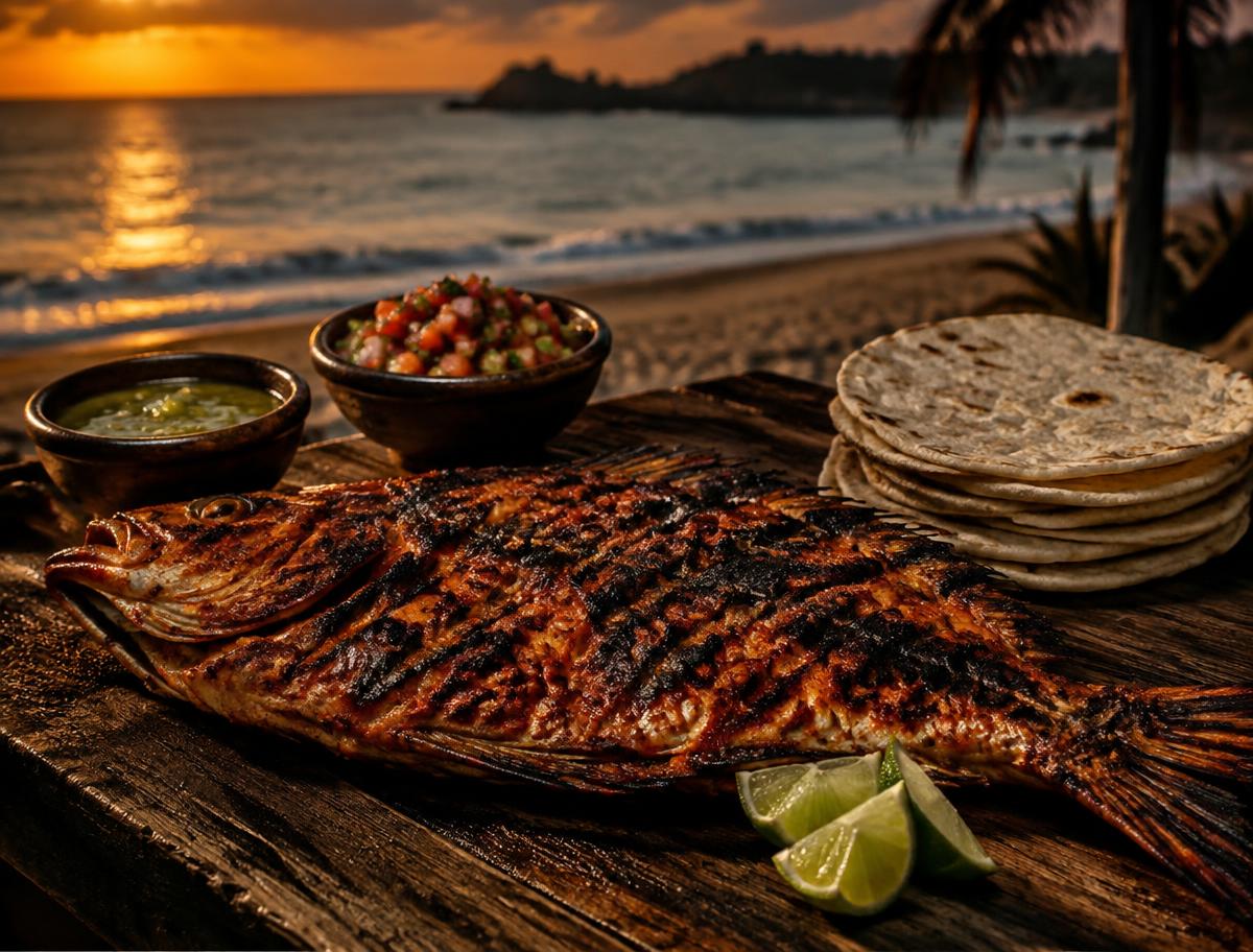 Pescado zarandeado