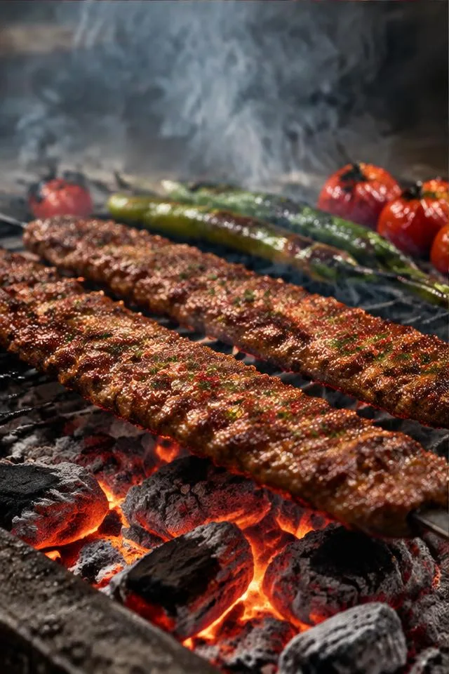 Kebab de Adana — Sabores de Turquía